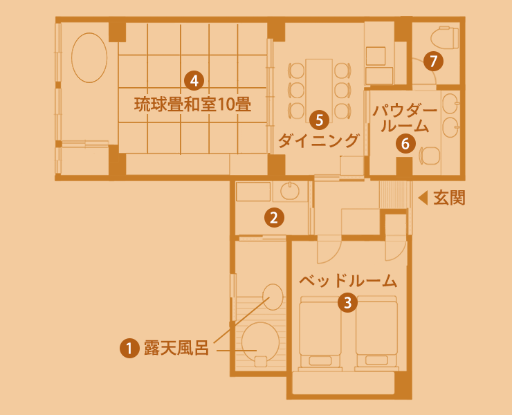 半露天風呂付 特別和洋室Btype 『富士』 イメージ