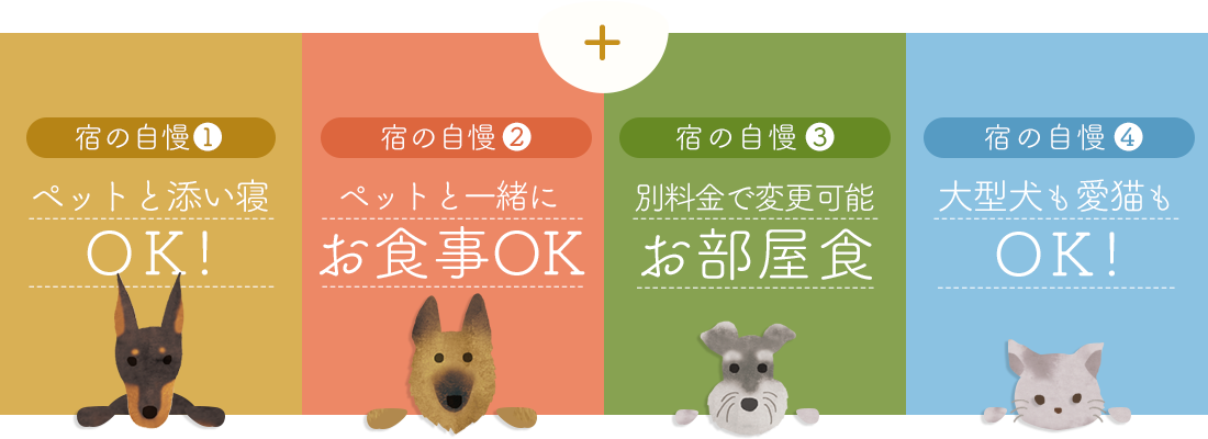 宿の自慢